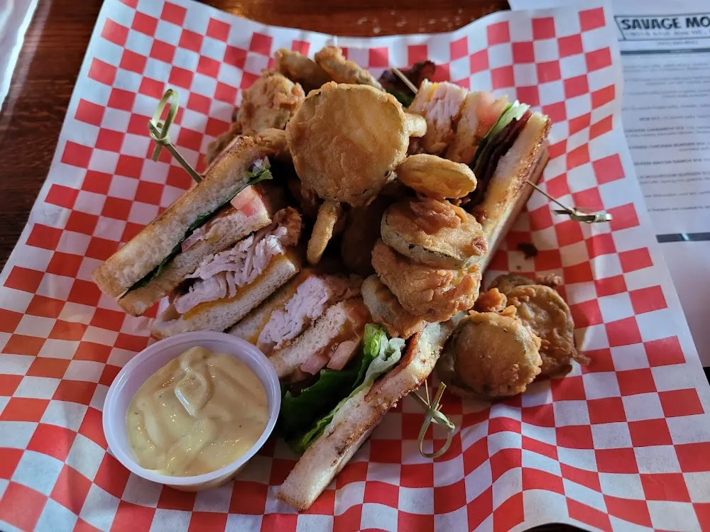 Club Sandwich with Frickles